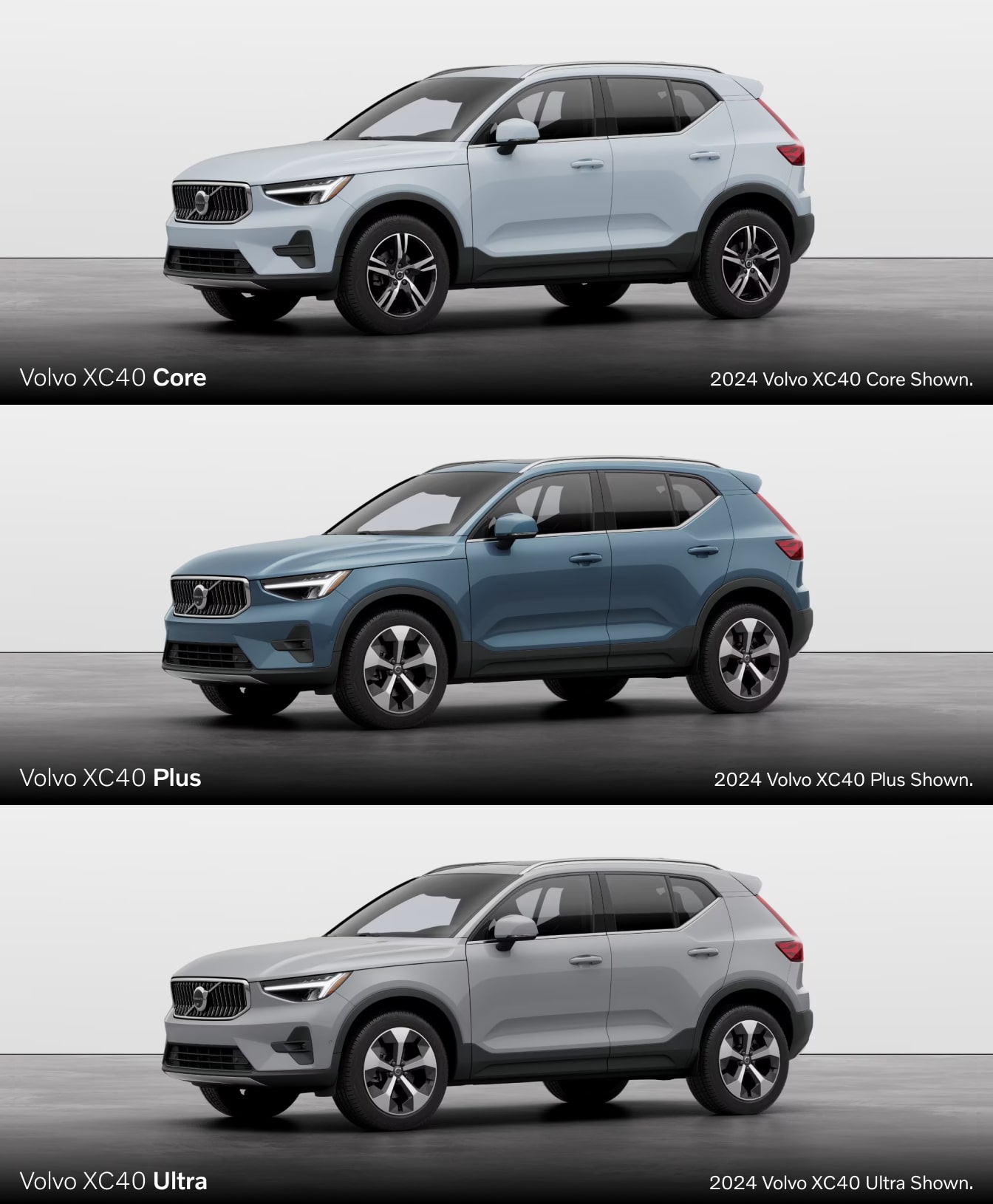 2025 Volvo XC40 Trims