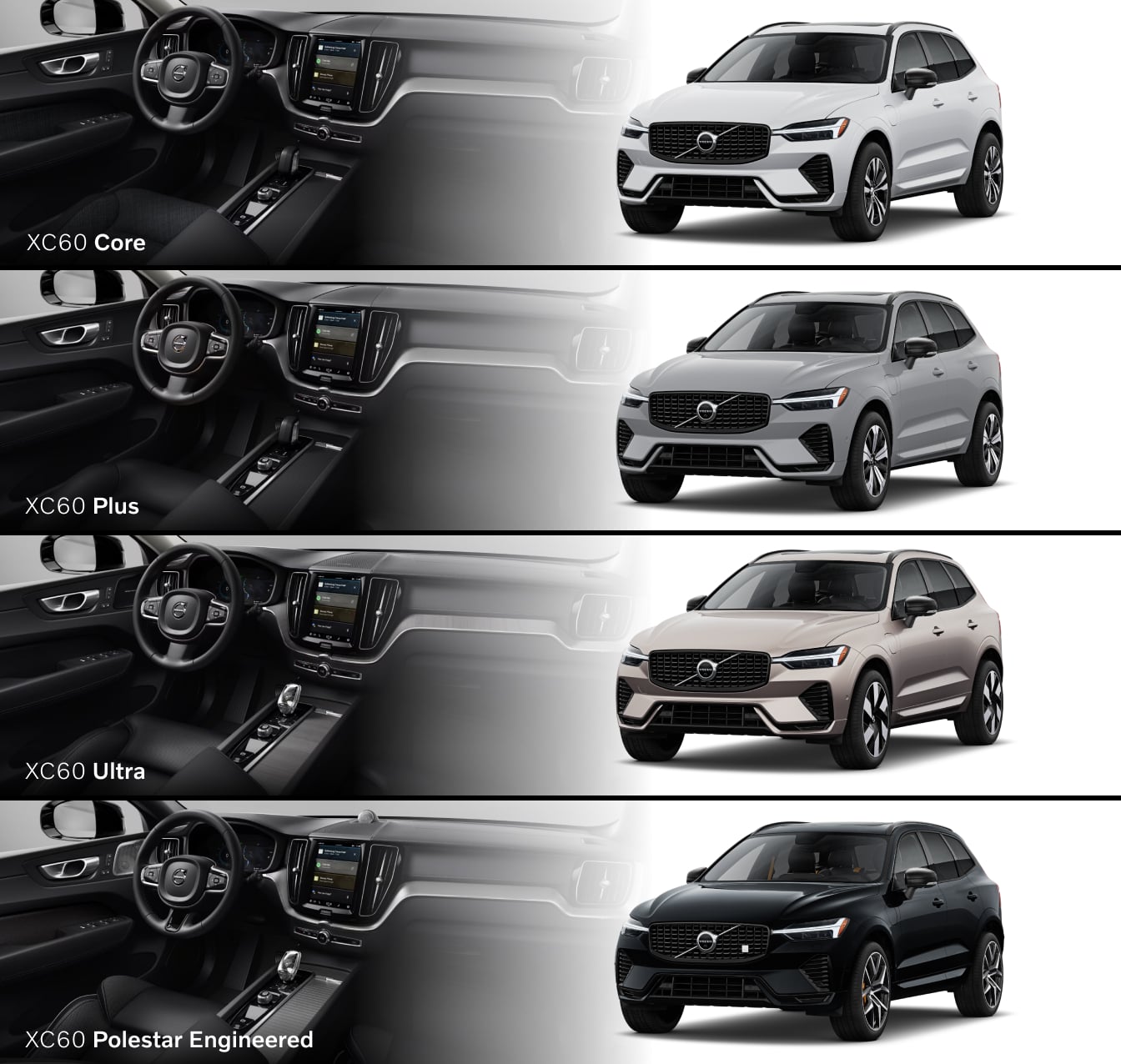 2025 Volvo XC60 PHEV Trims