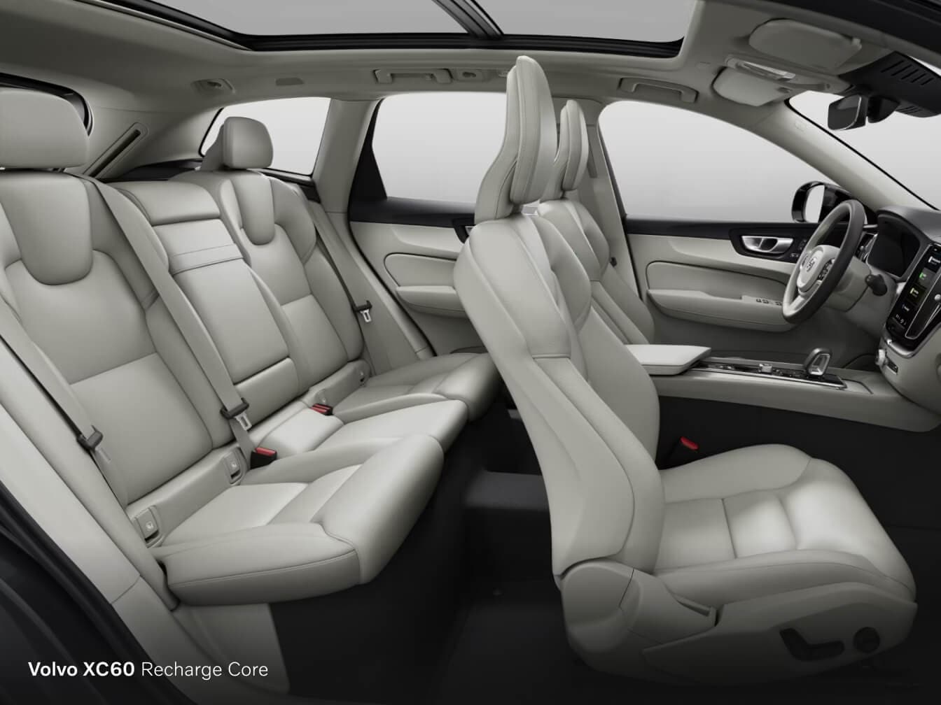 2024 Volvo XC60 vs. Lexus NX Size & Cargo