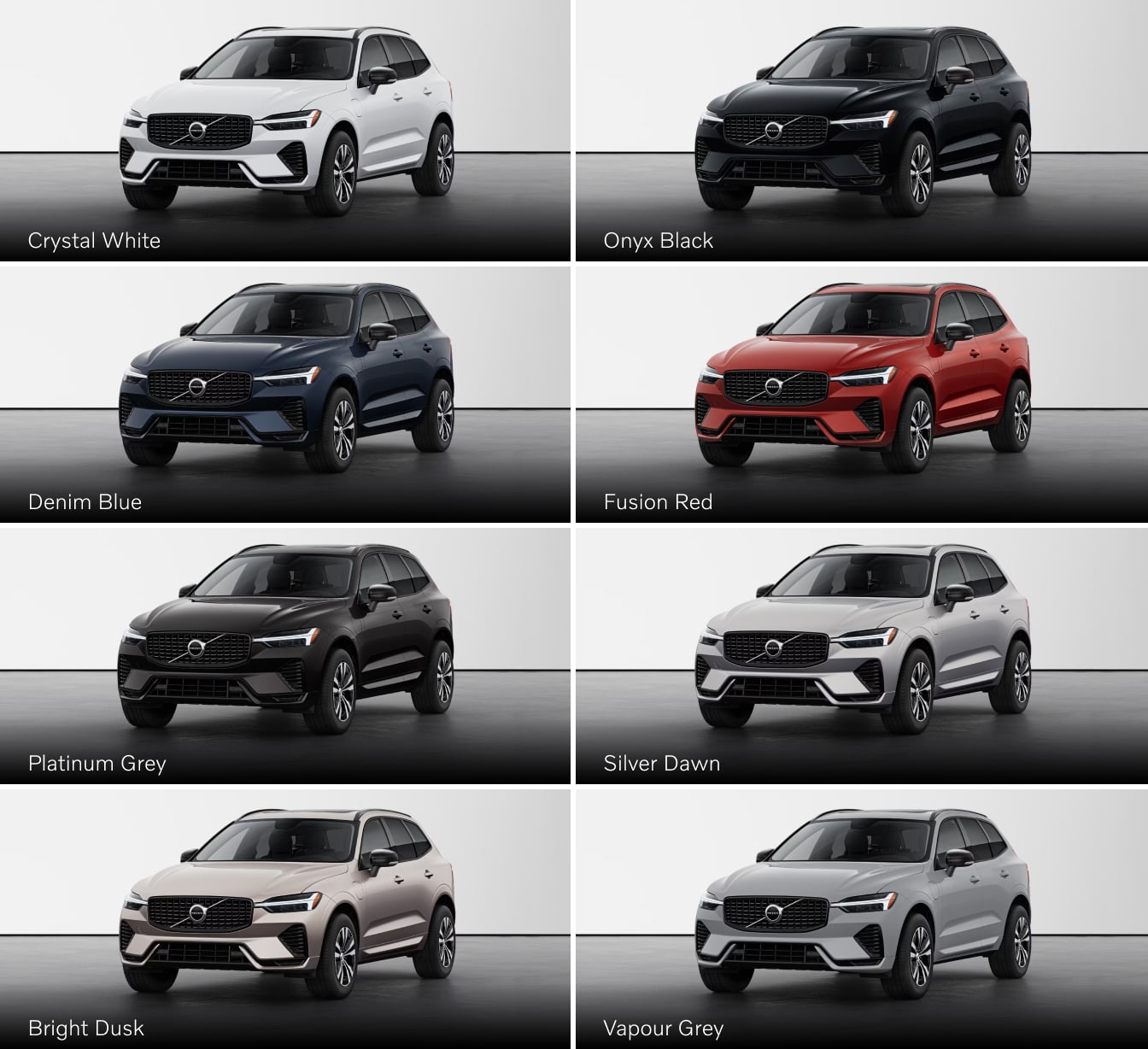 2025 Volvo XC60 PHEV Colors