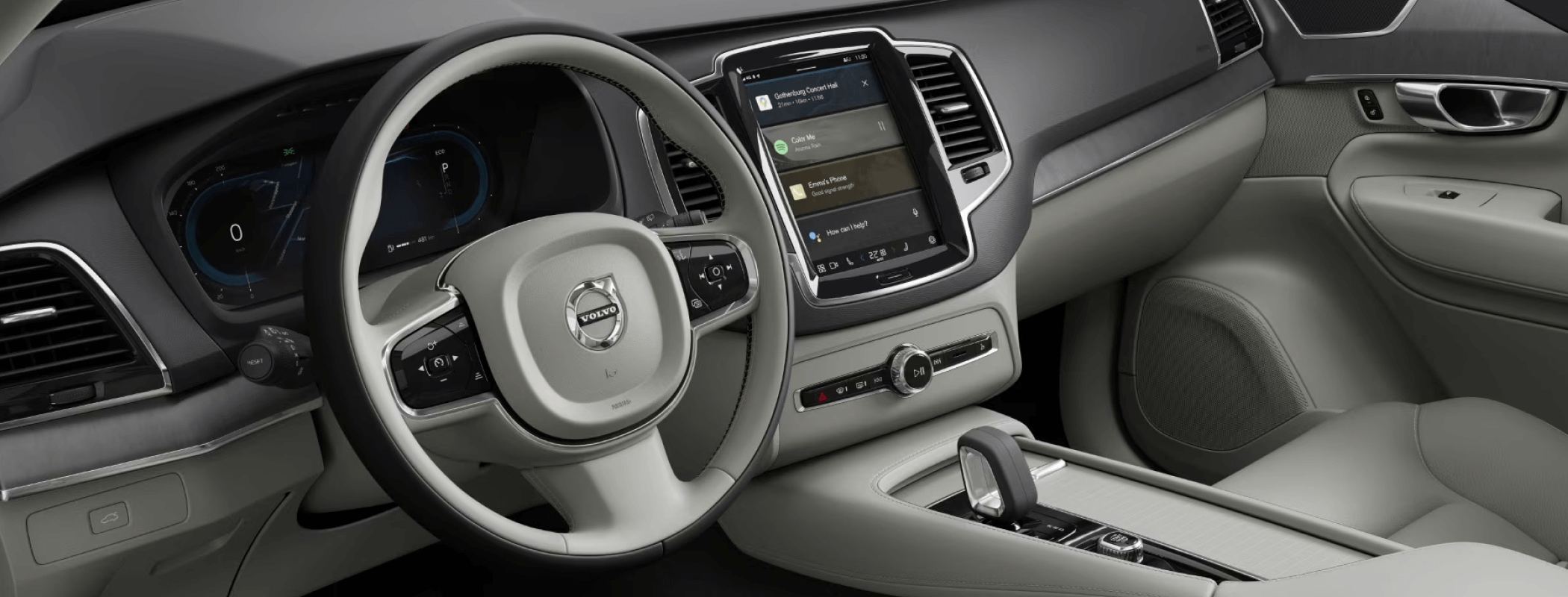 Volvo XC90 Interior Safety, Seating, & Technology