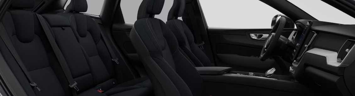 Volvo XC60 Interior in Navy Herringbone