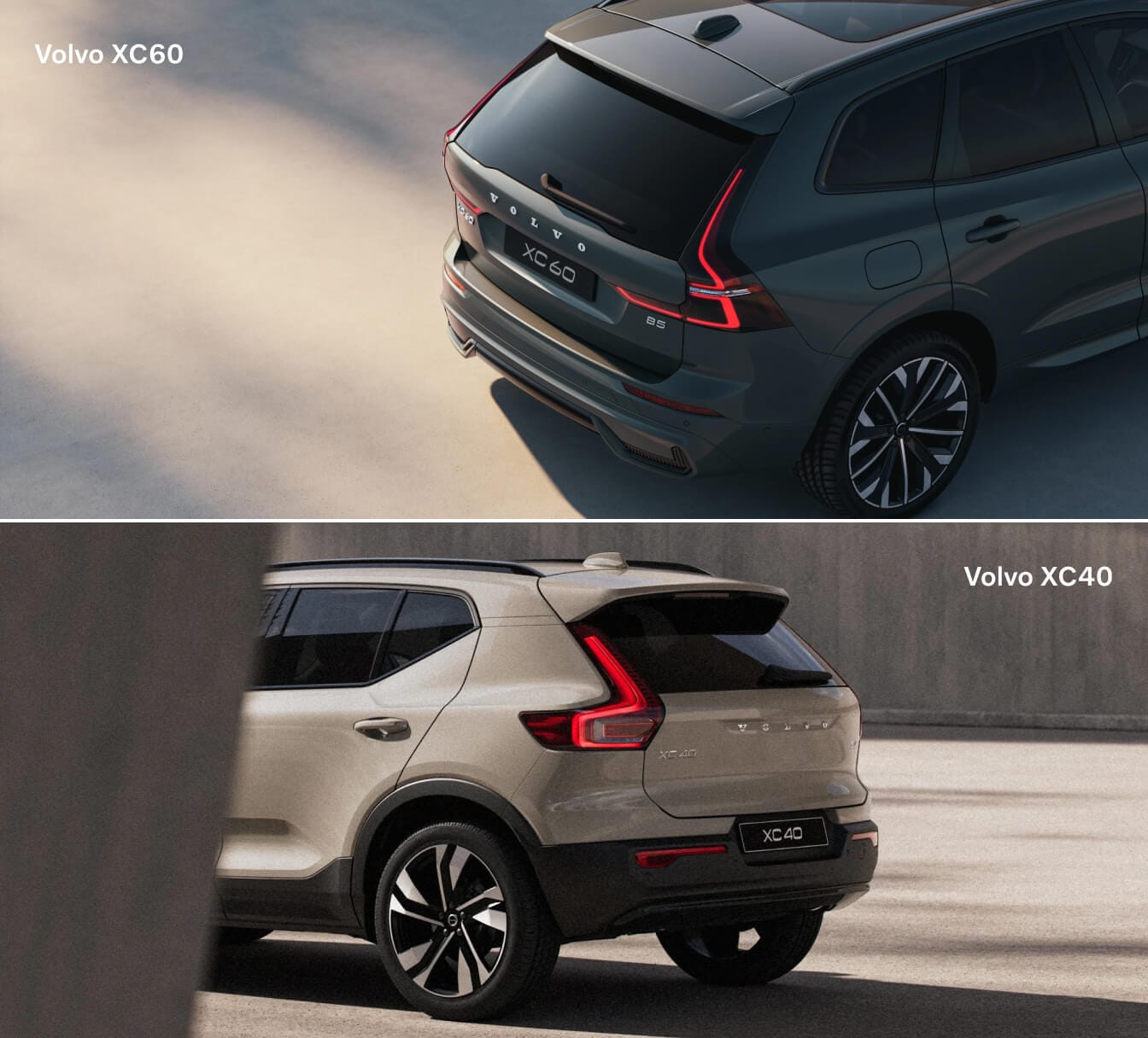 The Tale of Two Luxury SUVs: Volvo XC40 vs. Volvo XC60 Dimensions