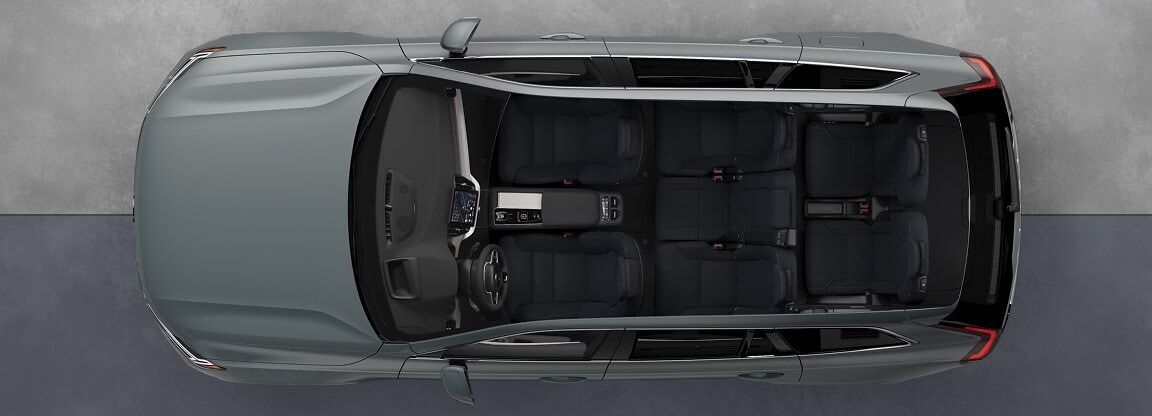 26 Volvo XC90 Ultra - Navy Herringbone Textile
