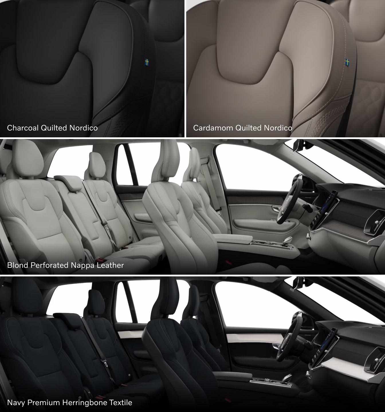 2025.5 Volvo XC90 Interior Design Options