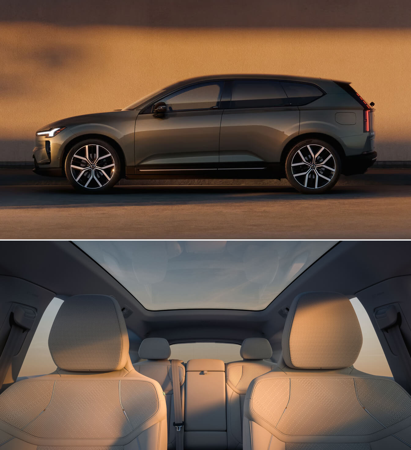 2026 Volvo EX60 exterior and interior