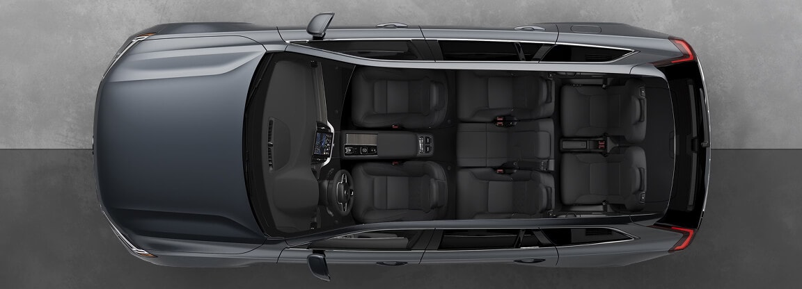 26 Volvo XC90 Plus - Charcoal Ventilated Nappa Leather