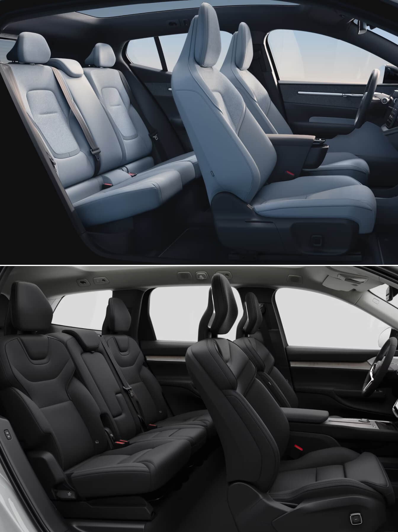 Volvo EX30 vs. Volvo EX90 Cargo Space