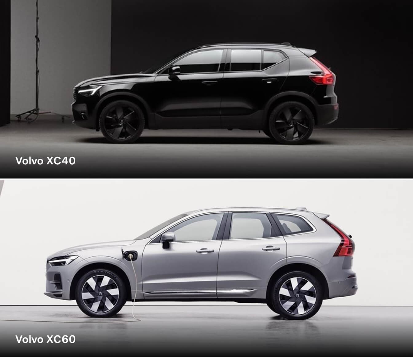 The Tale of Two Luxury SUVs: Volvo XC40 vs. Volvo XC60 Dimensions