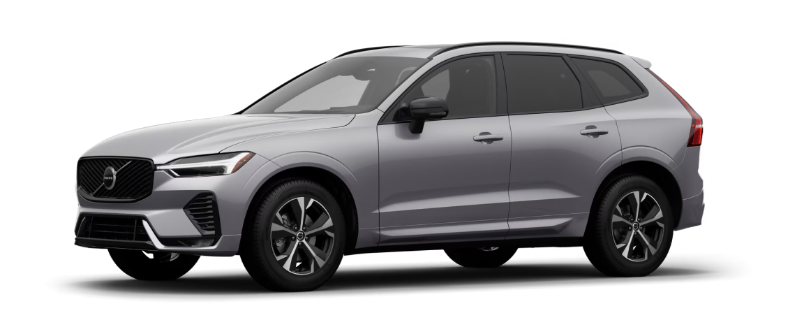 Volvo XC60 Exterior in Aurora Silver