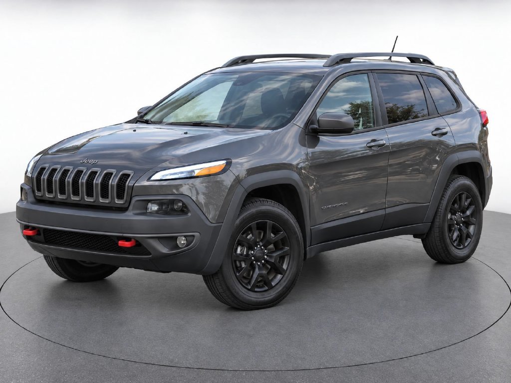 Used 2015 Jeep Cherokee Trailhawk with VIN 1C4PJMBS8FW777470 for sale in Westport, CT