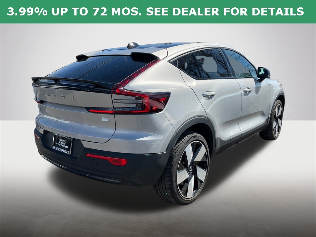 Certified 2024 Volvo C40 Ultimate with VIN YV4ER3GM6R2091649 for sale in Westport, CT