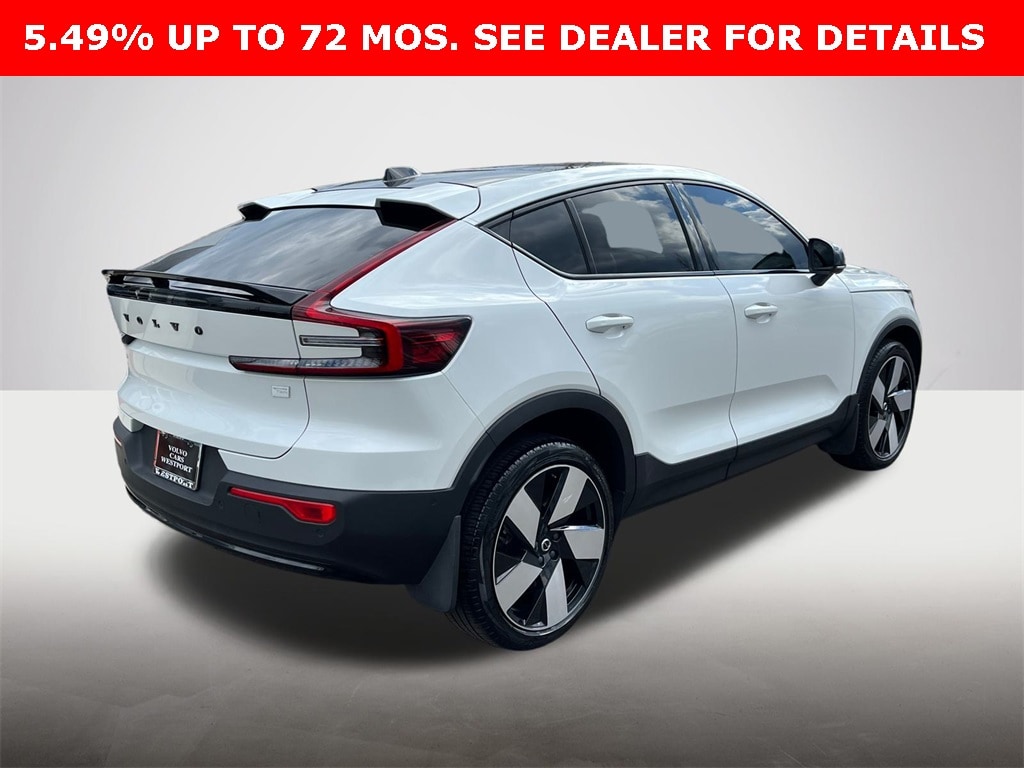 Certified 2023 Volvo C40 Ultimate with VIN YV4ED3GM0P2048744 for sale in Westport, CT