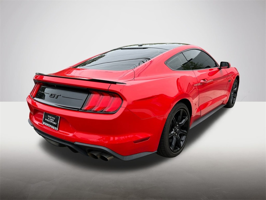 Used 2020 Ford Mustang GT Premium with VIN 1FA6P8CF7L5127538 for sale in Westport, CT