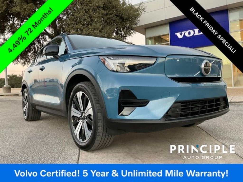 Certified 2023 Volvo C40 Recharge Pure Electric Twin Core SUV