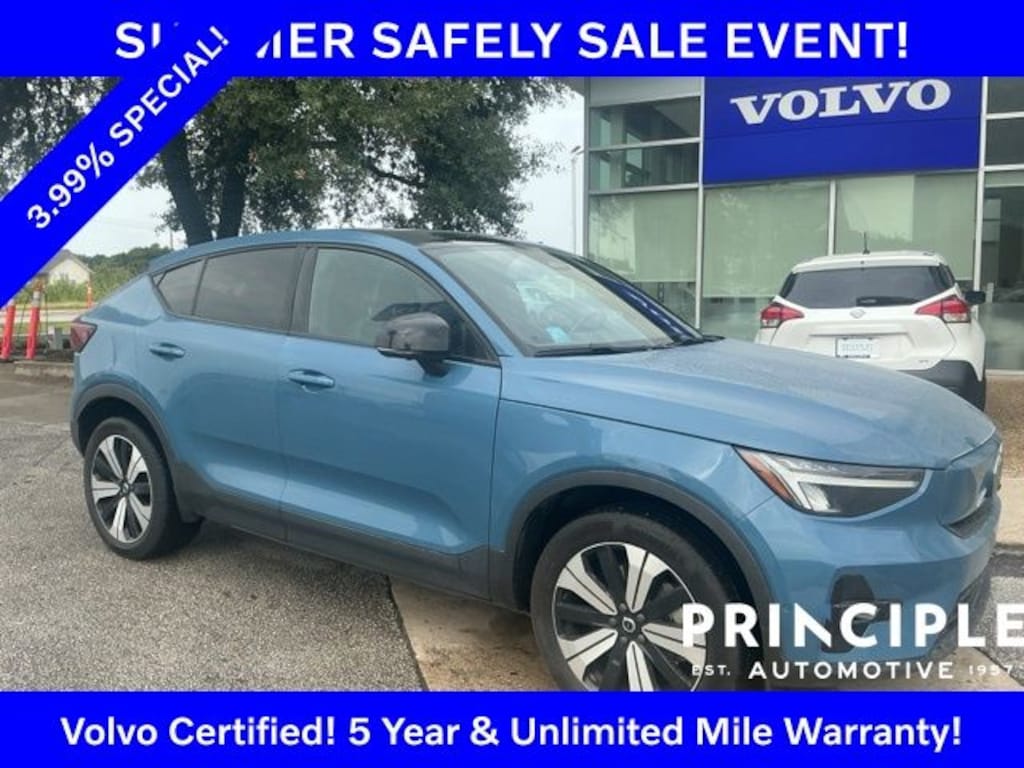 Certified 2023 Volvo C40 Recharge Pure Electric Twin Plus SUV