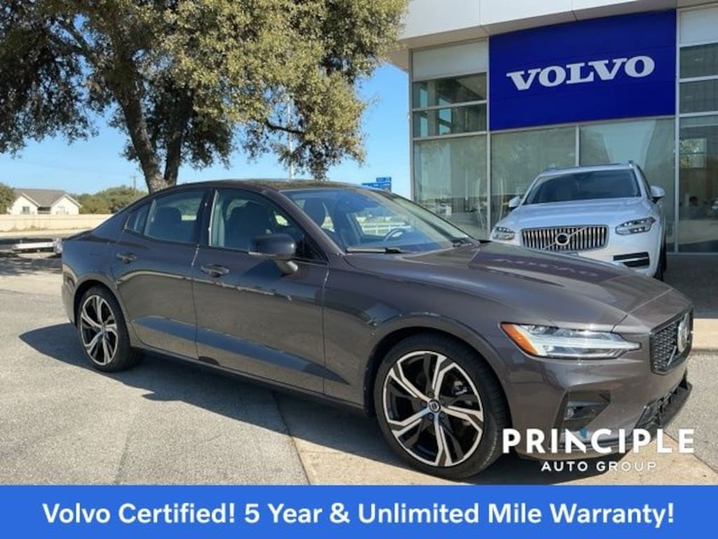 Certified 2024 Volvo S60 B5 Plus Dark Theme Sedan