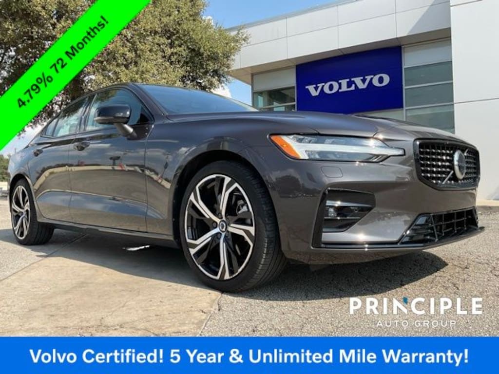 Certified 2023 Volvo S60 B5 Plus Dark Theme Sedan