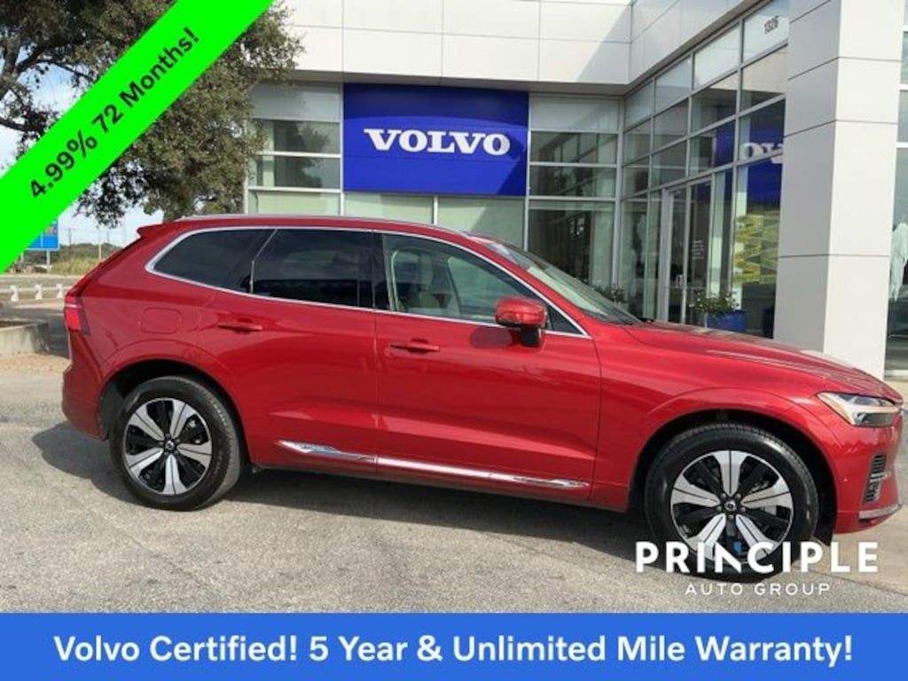 Certified 2023 Volvo XC60 Recharge Plug-In Hybrid T8 Plus Bright Theme SUV