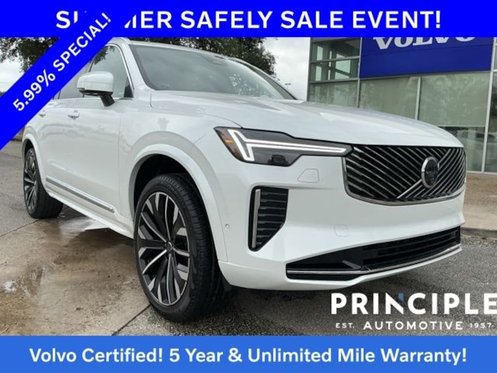 Certified 2025 Volvo XC90 B6 Plus 7-Seater SUV