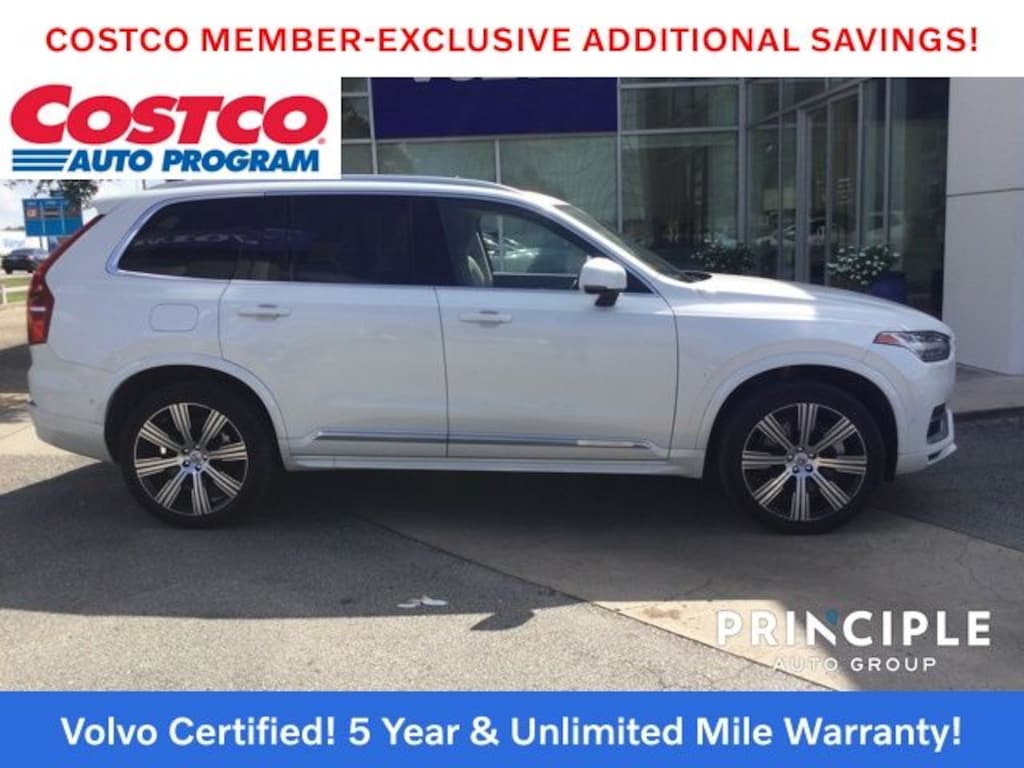 Certified 2024 Volvo XC90 Recharge Plug-In Hybrid T8 Plus Bright Theme 7 Passenger SUV