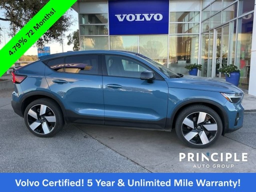 Certified 2023 Volvo C40 Recharge Pure Electric Ultimate SUV