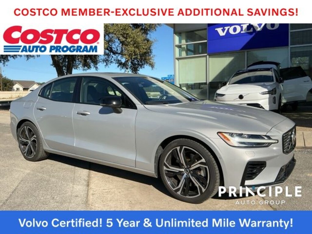 Certified 2023 Volvo S60 Recharge Plug-In Hybrid T8 Plus Dark Theme Sedan