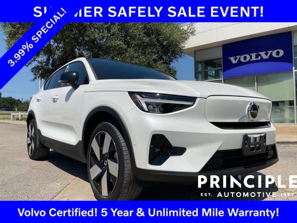 Certified 2023 Volvo C40 Recharge Pure Electric Twin Plus SUV