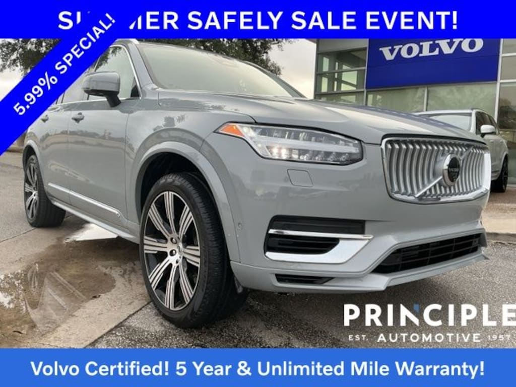 Certified 2025 Volvo XC90 Plug-In Hybrid T8 Plus SUV