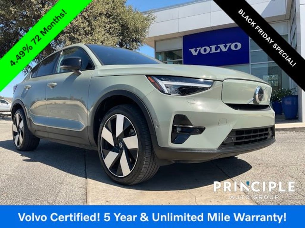 Certified 2023 Volvo C40 Recharge Pure Electric Ultimate SUV