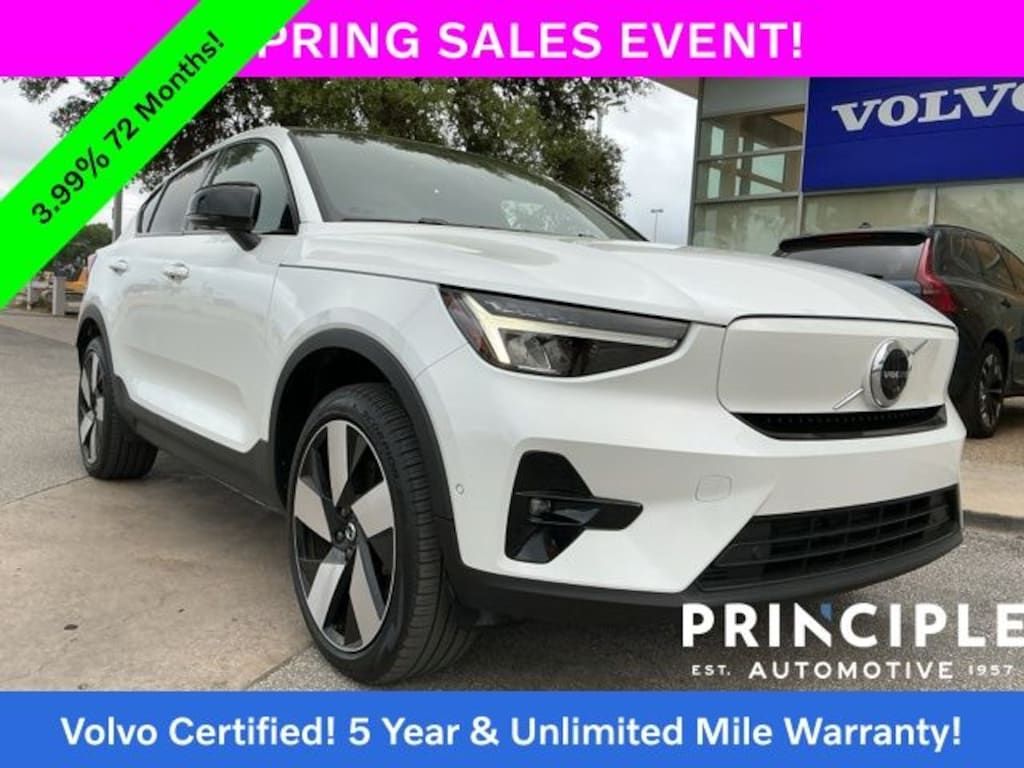 Certified 2023 Volvo C40 Recharge Pure Electric Twin Plus SUV