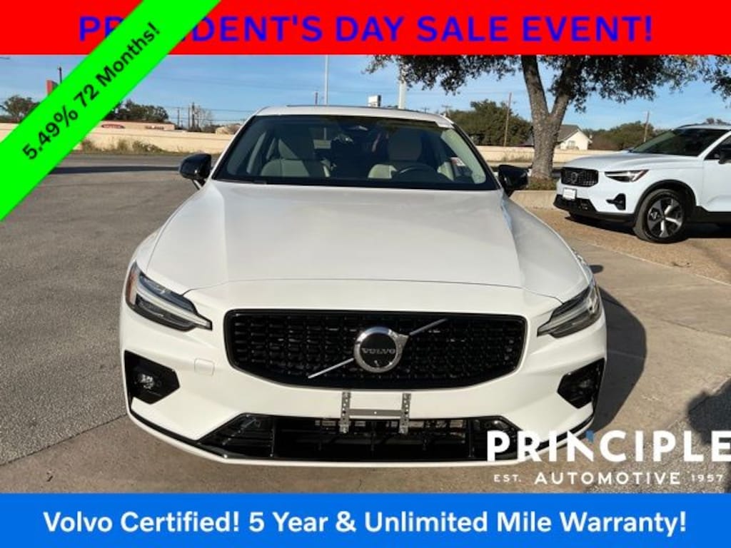 Certified 2023 Volvo S60 B5 Plus Dark Theme Sedan