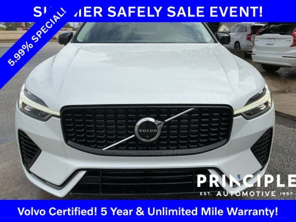 Certified 2023 Volvo XC60 Recharge Plug-In Hybrid T8 Plus Dark Theme SUV