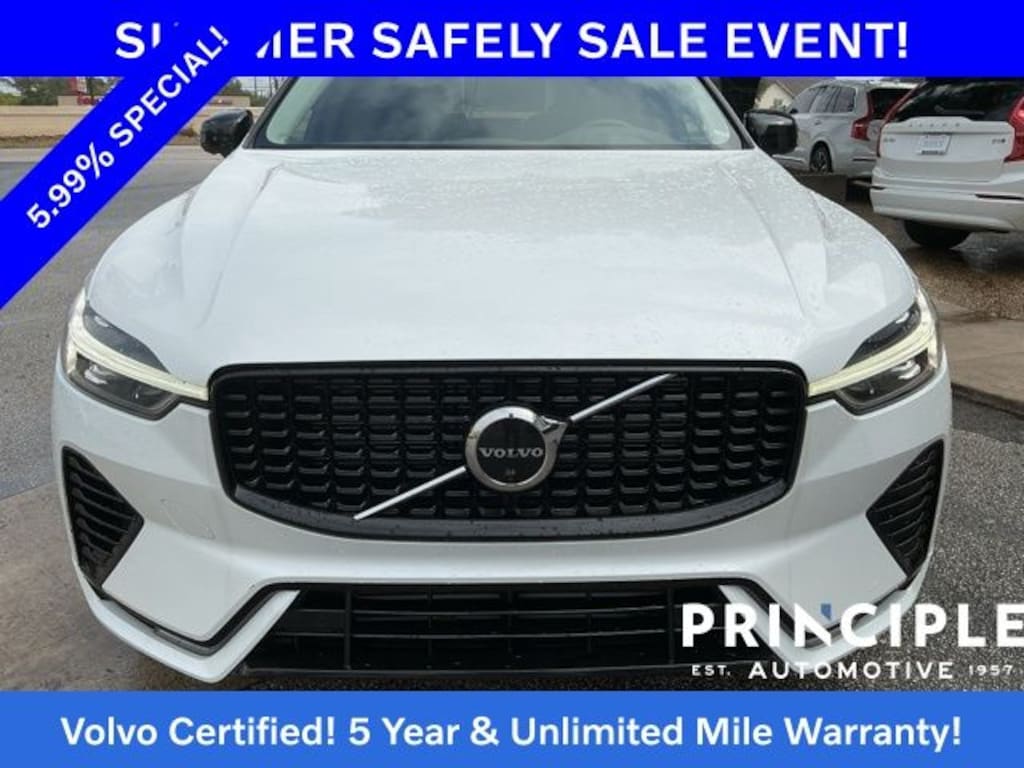 Certified 2023 Volvo XC60 Recharge Plug-In Hybrid T8 Plus Dark Theme SUV