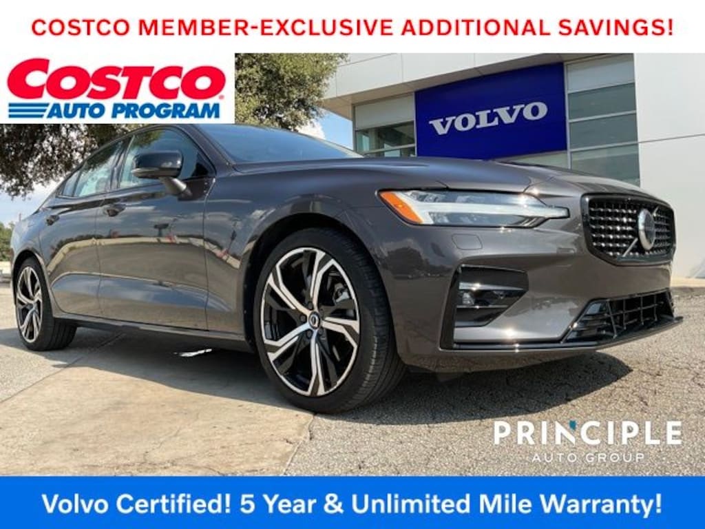 Certified 2023 Volvo S60 B5 Plus Dark Theme Sedan