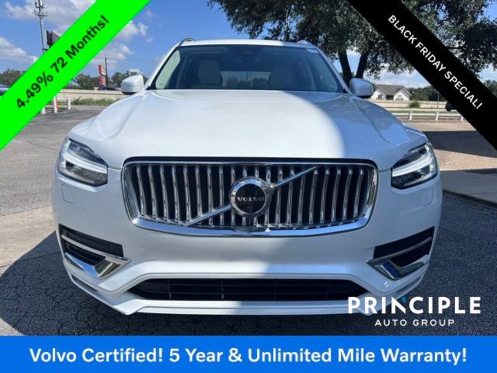 Certified 2024 Volvo XC90 Recharge Plug-In Hybrid T8 Plus Bright Theme 7 Passenger SUV