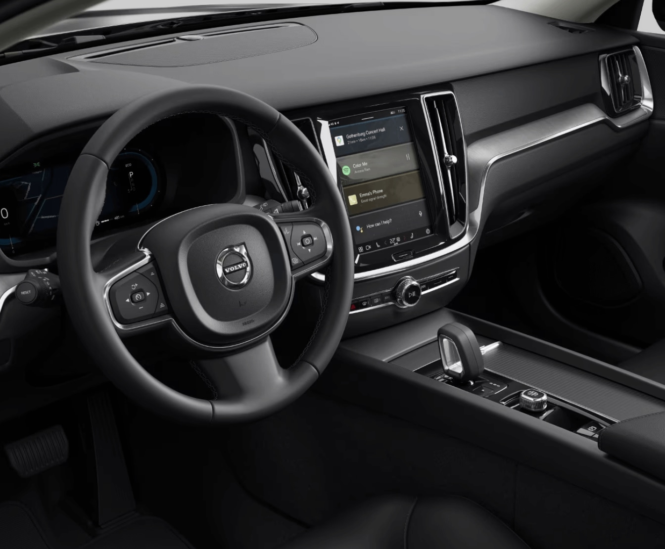 Volvo S60 interior design