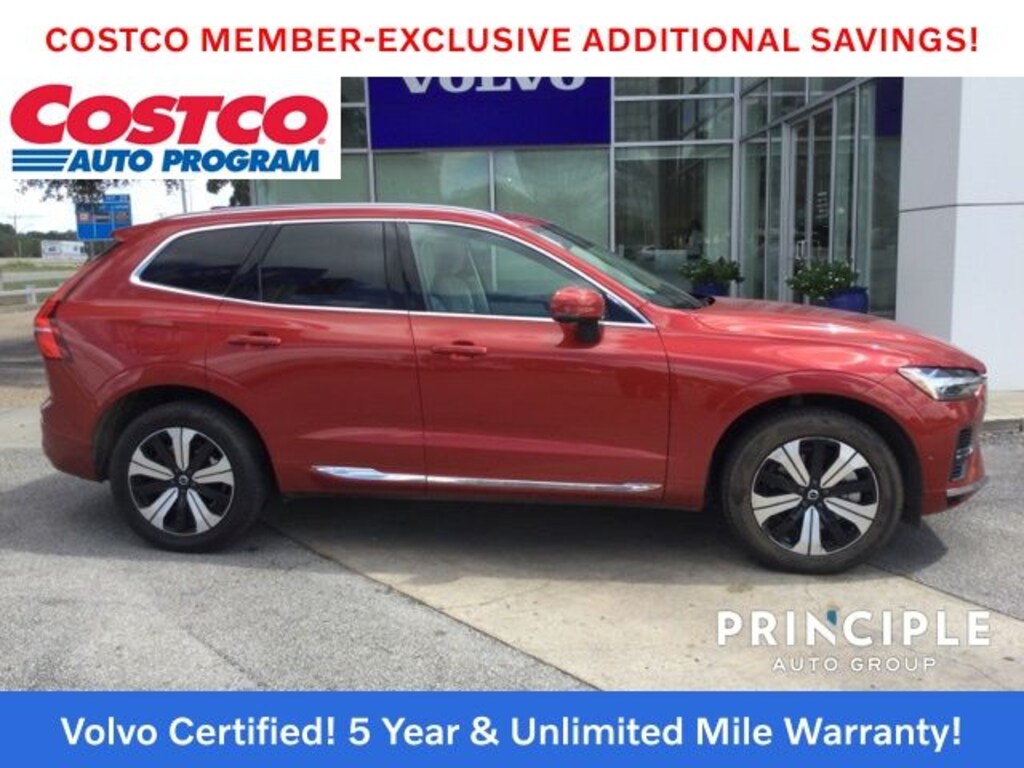 Certified 2023 Volvo XC60 Recharge Plug-In Hybrid T8 Plus Bright Theme SUV