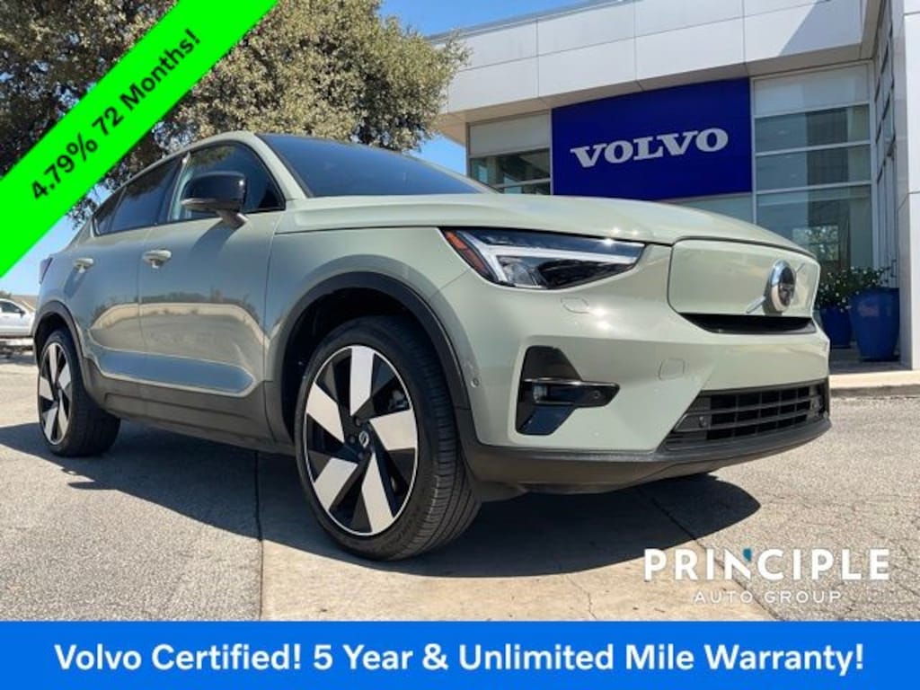 Certified 2023 Volvo C40 Recharge Pure Electric Ultimate SUV