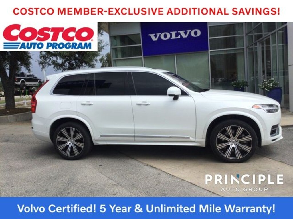 Certified 2023 Volvo XC90 Recharge Plug-In Hybrid T8 Plus Bright Theme 7 Passenger SUV