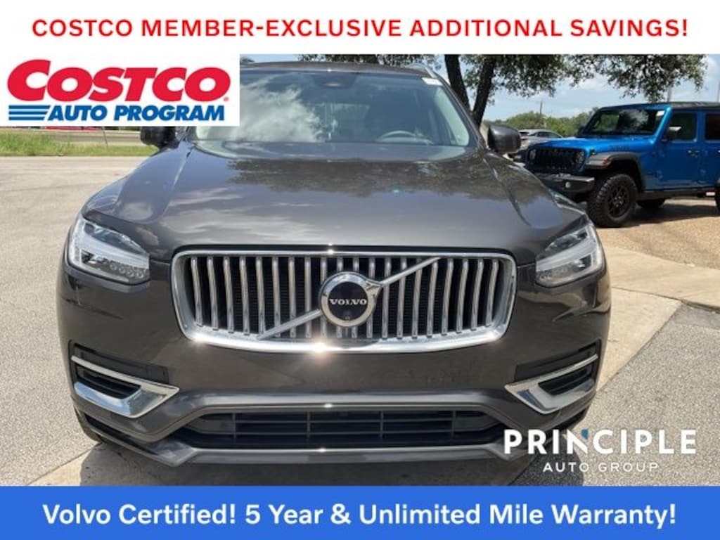 Certified 2024 Volvo XC90 Recharge Plug-In Hybrid T8 Plus Bright Theme 7 Passenger SUV