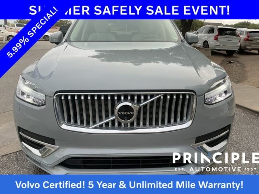 Certified 2025 Volvo XC90 Plug-In Hybrid T8 Plus SUV