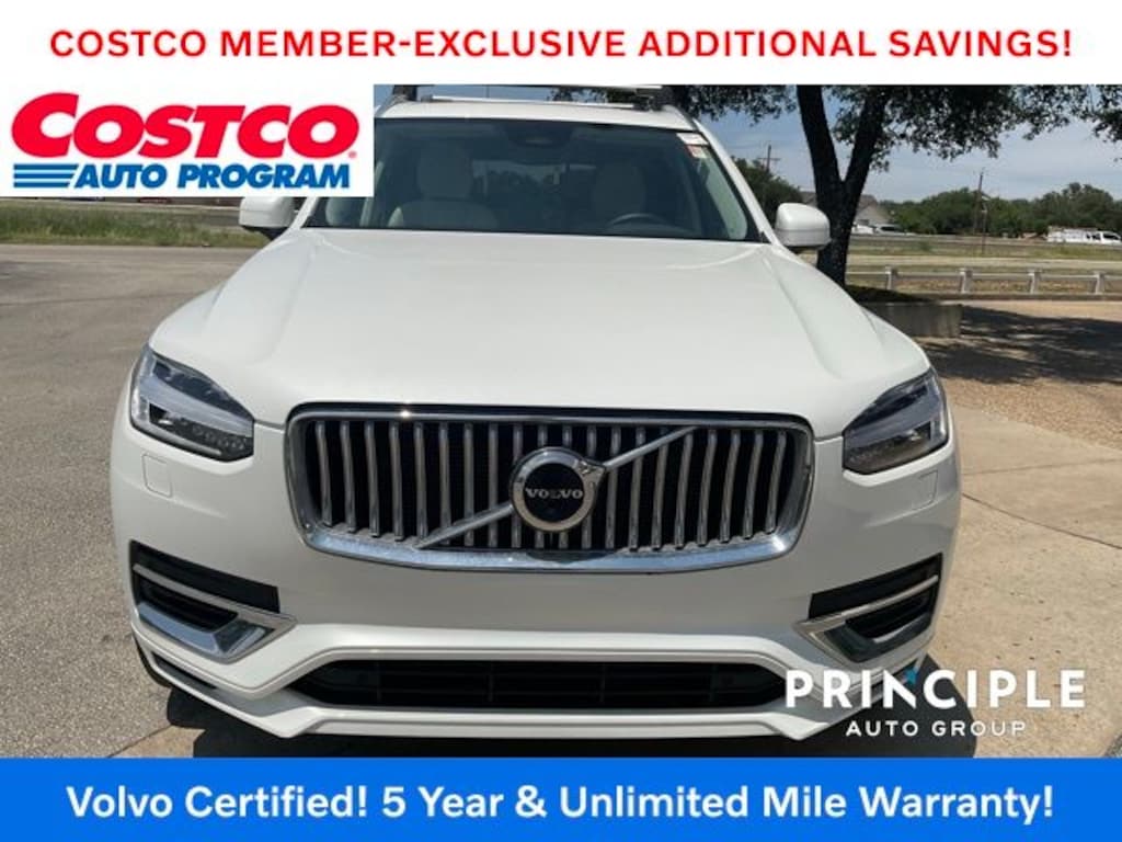 Certified 2023 Volvo XC90 Recharge Plug-In Hybrid T8 Plus Bright Theme 7 Passenger SUV