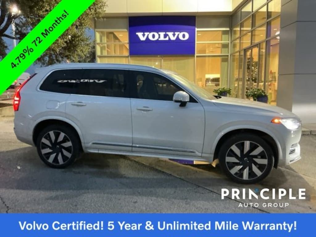 Certified 2024 Volvo XC90 Recharge Plug-In Hybrid T8 Plus 6 Passenger SUV