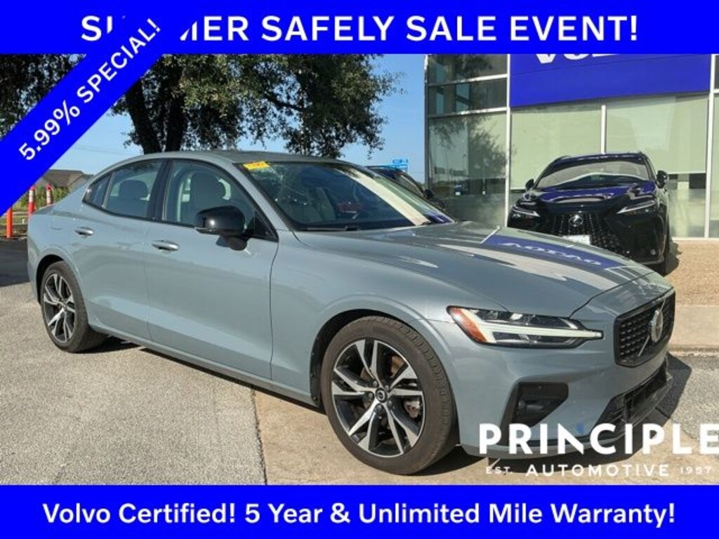 Certified 2024 Volvo S60 B5 Core Dark Theme Sedan
