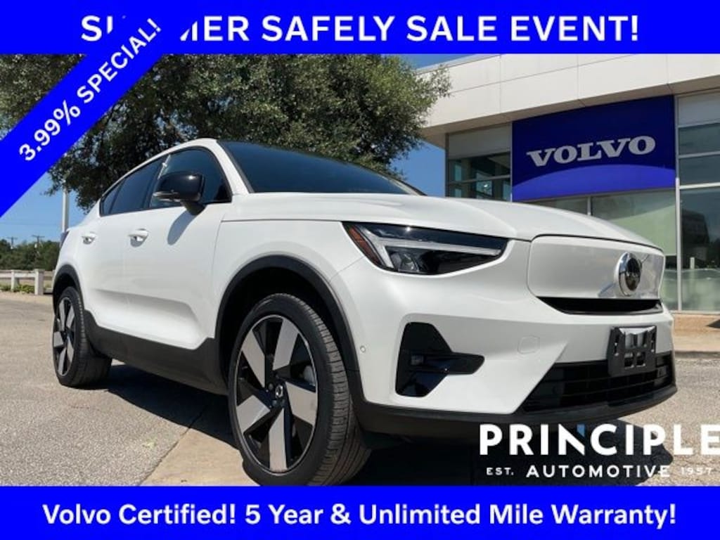 Certified 2023 Volvo C40 Recharge Pure Electric Twin Plus SUV