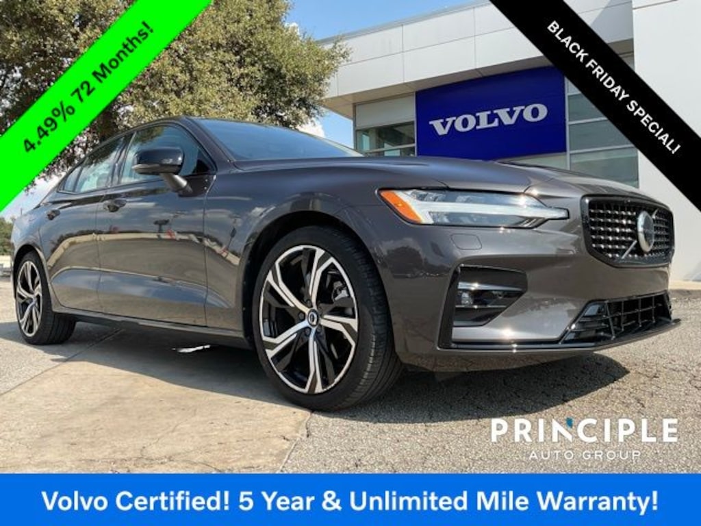 Certified 2023 Volvo S60 B5 Plus Dark Theme Sedan