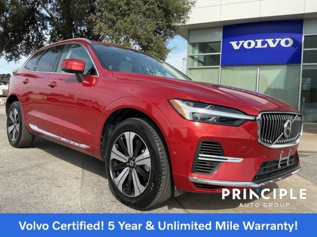 Certified 2023 Volvo XC60 Recharge Plug-In Hybrid T8 Plus Bright Theme SUV