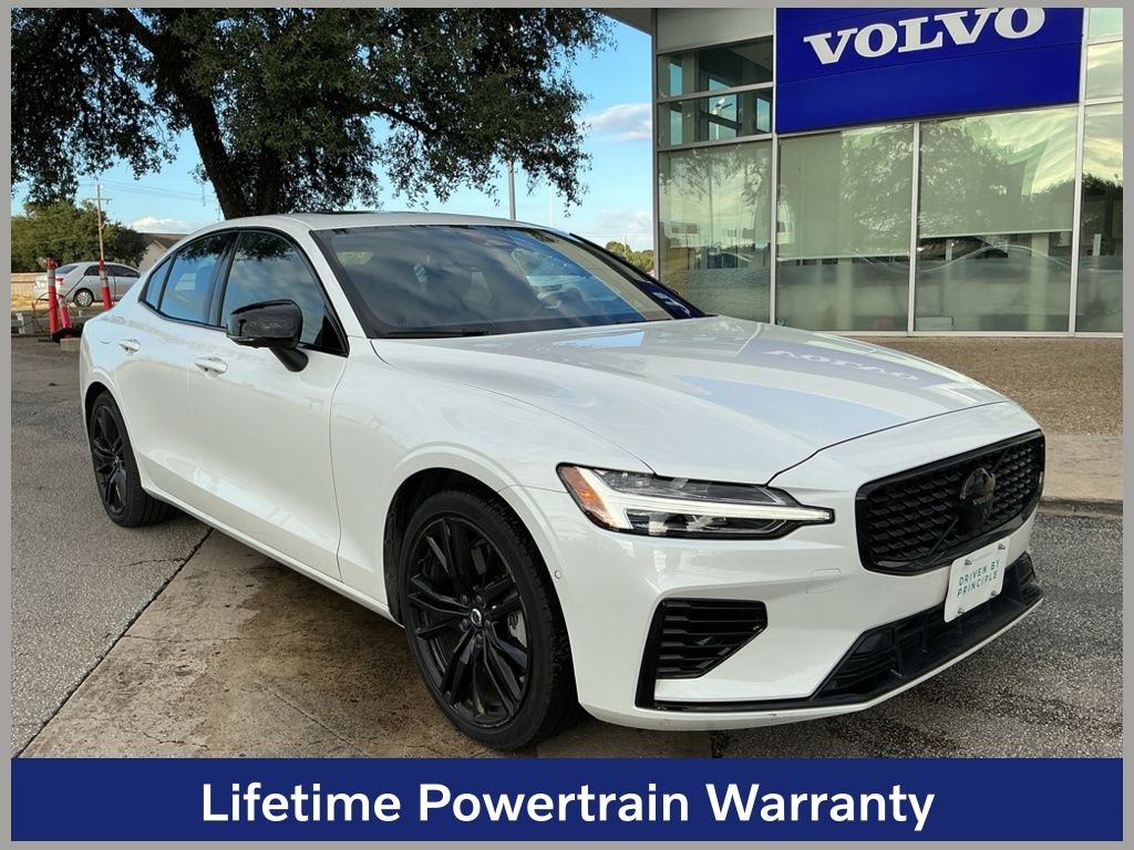 Certified 2025 Volvo S60 Plug-In Hybrid T8 Ultra Black Edition Sedan