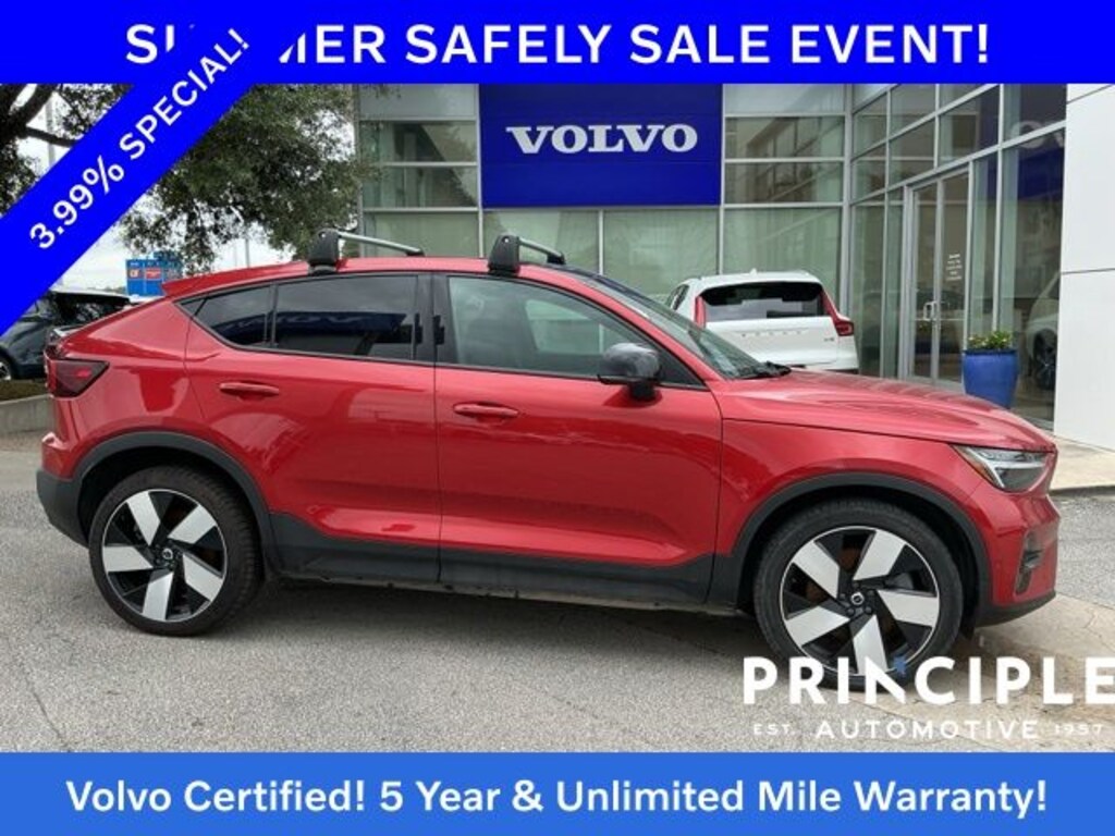 Certified 2023 Volvo C40 Recharge Pure Electric Ultimate SUV